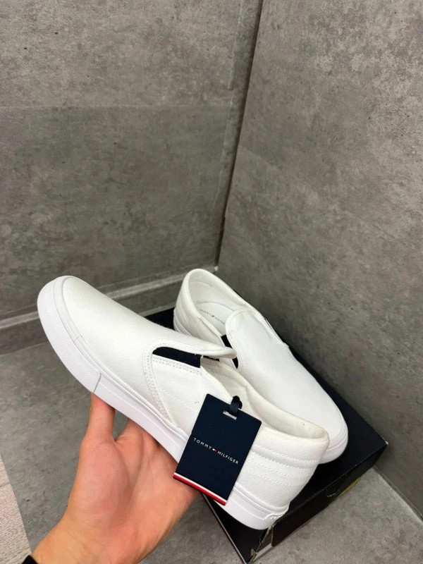 Tommy Hilfiger Vulc Core Slip-On White