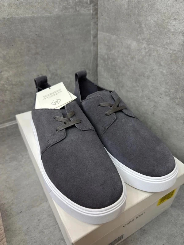 Calvin Klein Hybrid Clean Cup Derby Brown Suede