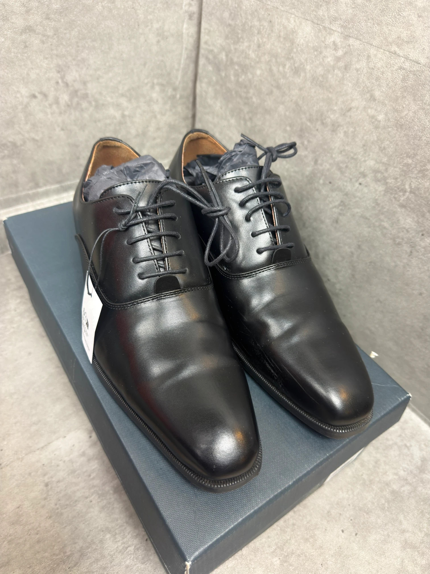 Pier One Black Oxford Dress Shoes